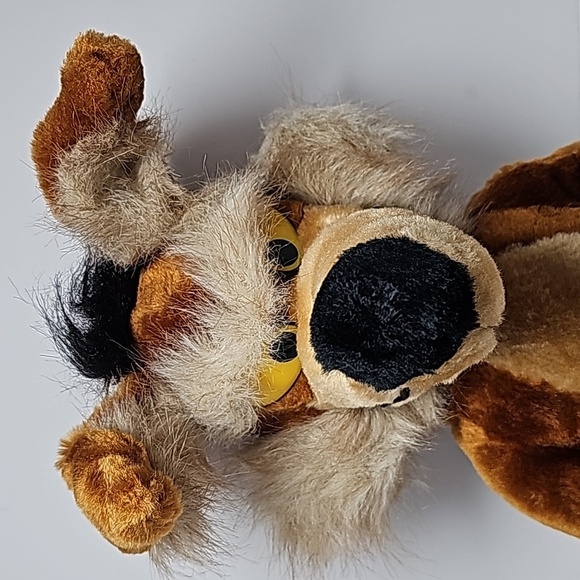 VTG Wile E. Coyote Plush Stuffed Animal 1992 Mighty Star Looney Tunes Warner Bro - Picture 9 of 16